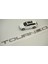 Courier Custom Tourneo 3m 3D Parlak Krom Abs Bagaj Yazı Logo Amblem 2