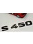 S 450 Bagaj Parlak Siyah Abs 3m 3D Yazı Logo 3