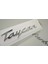 Porsche Taycan Turbo Bagaj 3m 3D Abs Yazı Logo Amblem Seti 1