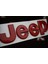 Jeep Kaput Bagaj 3m 3D Kırmızı Abs Logo Amblem Arma 1