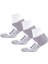 Unisex Walking Patik Çorap Beyaz 3'lü Paket 1