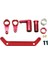 Jlb Için Rc Metal Direksiyon Servo Koruyucu Parça Kitleri 1/10 Rc Araç Aksesuarı(Yurt Dışından) 1