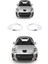 Peugeot Partner Tepee Uyumlu 2008-2015 Sis Çerçevesi 2 Parça Abs Krom Kaplama 4