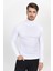 Erkek Slim Fit Tam Balıkçı Yaka Uzun Kollu Penye Sweat 1