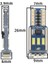 Dekoratif LED Ampul T10-24SMD 12V Çift - Beyaz / LAAM860 3