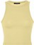 WU105 Basic Sarı Tank Top Atlet 2