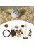 Hamster Tavşan Çiğneme Oyuncakları Set Gine Oyuncakları Bakım Evcil Hayvan Malzemeleri E (Yurt Dışından) 3