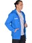 Imola - Erkek Saks Pamuklu Tam Fermuarlı Spor Sweatshirt - DDTAM1050049 2