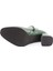 PM221-K1039 Yuvarlak Burun Kalin Topuklu Metal Fermuar Detayli Kadin Bilek Bot 1