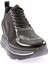 1062-23Y Kadin Mega Kalin Taban Silver Taşli Sneakers Ayakkabi 2