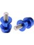 2009-2014 Için 2x Cnc Motosiklet Makaraları Kaydırıcıları 8mm - Bule Mavi (Yurt Dışından) 1
