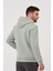 Unisex Fermuarlı Kanguru Cep 3 İplik Sweatshirt İçi Polar 4