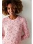 Pembe Desenli Pijama Takımı 4