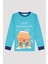 Su Yeşili Erkek Çocuk Snowtime Pijama Takımı 2