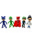 Pijamaskeliler Büyük Boy Karakterler Pjmasks Oyuncak 5li Set 3