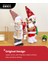 Yaratıcı Noel Dekorasyonu Kardan Adam 30CM (Yurt Dışından) 3