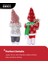 Yaratıcı Noel Dekorasyonu Kardan Adam 30CM (Yurt Dışından) 4