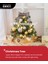 3 Metre Dize Işıklı Masaüstü Dıy Noel Ağacı (Yurt Dışından) 2