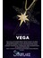 Vega Başarı Yıldızı 18 Ayar Beyaz Altın Kaplama 48 cm Gümüş Kolye 4