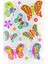 Sticker Kabartmalı A4 Boyutunda Stiker Defter, Planlayıcı Etiket (Lim063) - Kelebek 1