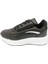 078 Deri Fasıon Sneakers Ayakkabı 36-40 Siyah Beyaz 2