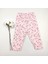 Çiçek Desenli Pembe Kız Bebek Pijama Takımı %100 Cotton 2