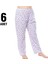 Fiyonklu Bayan Empirme Tek Alt Pijama 6'lı 2