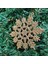 Asılabilir Yılbaşı Yeniyıl Ağacı Süsü 10CM Kar Tanesi Altın Christmas Tree Ornaments Yeni Yıl Süsleri 2