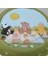 Baskı Patchwork Orj Teddy Piknik Set 1