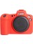 Canon R Silikon Koruma Kılıfı - Kırmızı 1