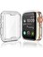 Apple Watch Uyumlu 1 2 3 4 5 6 Se Serisi ( 38MM ) 360 Tam Koruma Şeffaf Silikon Kılıf 6