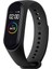 Xiaomi Mi Band 3/4 Akıllı Bileklik Kordonu Antialerjik Silikon Siyah 1