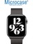 Apple Watch Uyumlu 42 - 44 mm Için Metal Mıknatıslı Kordon Kayış M-L Ky6 Siyah 2
