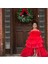 Red Crinoline Kırmızı Tütü Kız Çocuk Abiye, Özel Gün, Yılbaşı, Nedime, Christmas Dress 4