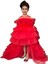 Red Crinoline Kırmızı Tütü Kız Çocuk Abiye, Özel Gün, Yılbaşı, Nedime, Christmas Dress 7