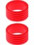 2 Adet Badminton Tenis Raket Kolu Koruyucu Bandı Kırmızı (Yurt Dışından) 5