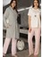 Effort Kadın Pembe Tavşan Baskılı Emzirme Özellikli Lohusa Hamile Sabahlıklı Pijama Takımı 2070 1