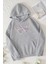 Unisex Butterfly Baskılı Sweatshirt 1