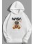 Unisex Nasa Bear Baskılı Sweatshirt 1