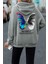 Unisex Butterfly Sırt Baskılı Sweatshirt 1