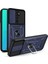 Oppo A9 2020 Kılıf Yüzüklü Standlı Kamera Korumalı Pars + Ekran Koruyucu 1