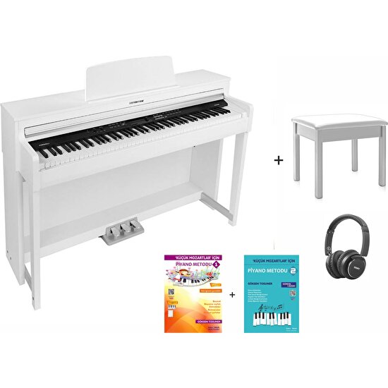 Medeli DP460K/WH Beyaz Piyano Seti