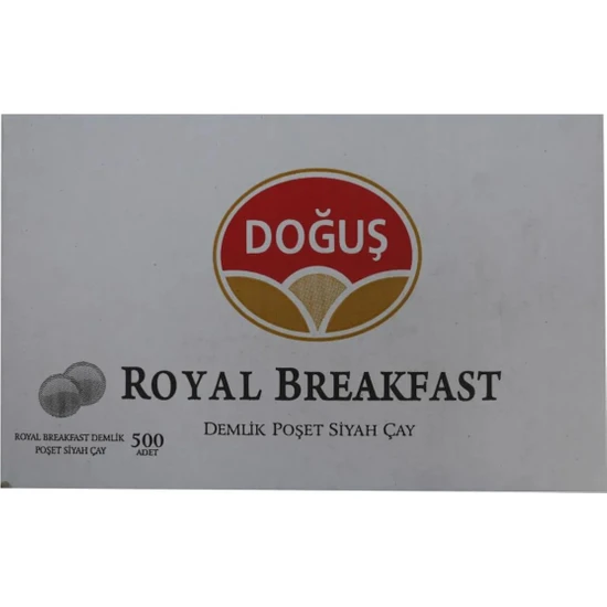 Doğuş Royal Breakfast Demlik Poşet Çay 500 Adet X3,2 gr