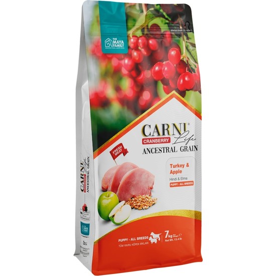 Carni Life Carni Dog Puppy Hindi/elmalı Köpek Maması 7 kg Fiyatı