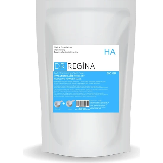 Dr. Regina 500 gr Yoğun Nem Maskesi  Soyulabilir Peeloff Modeling Mask Hyaluronic Acid