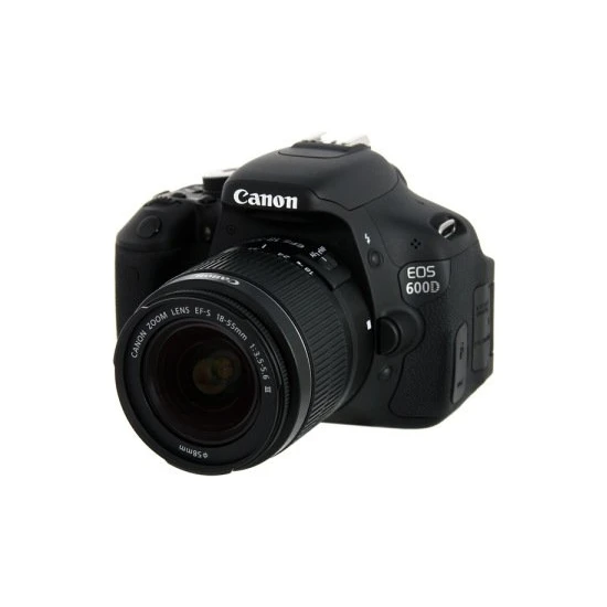 Canon Eos 600D + 18-55 Is Iı Lens Dijital Slr Fotoğraf Makinesi