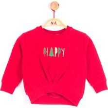 Nk Kids NM33607 Kız Bebek Happy Sweat