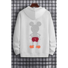 Trendypassion Unisex Mause Sırt Baskılı Sweatshirt
