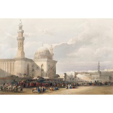 Dekoros Dekoros sultan Hassan Camii Poster Duvar Kağıtları