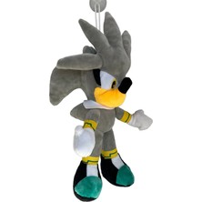 UDATOYS Sonic Kirpi Silver Pelüş The Hedgehog Gri Gümüş Sonik PELUŞ30CM